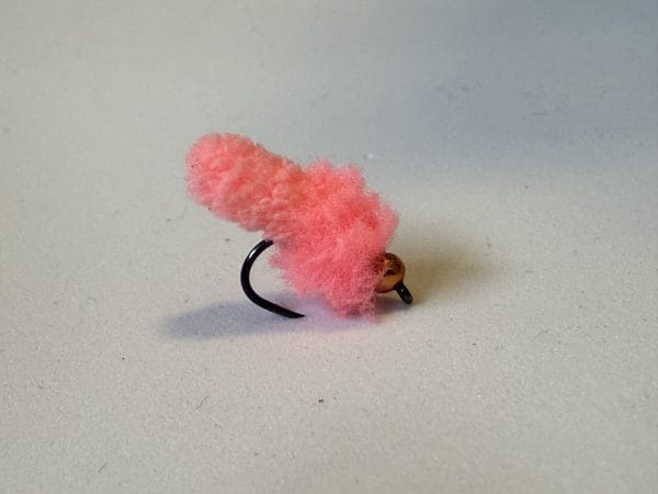 Salmon pink Wotsit