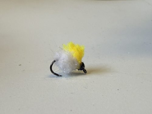 White n sunburst mohawk egg