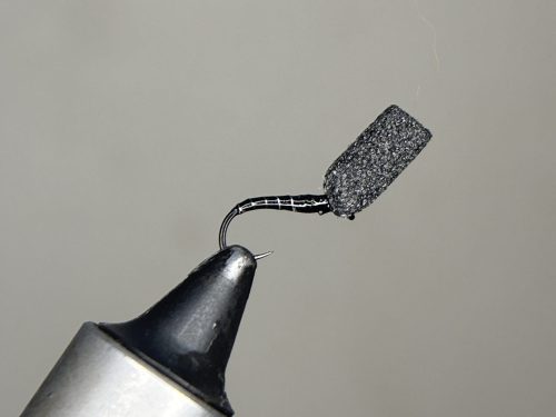 Black and silver top hat