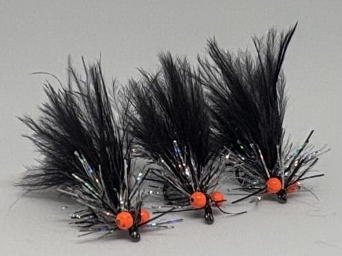 Hot head black and silver straggle cat