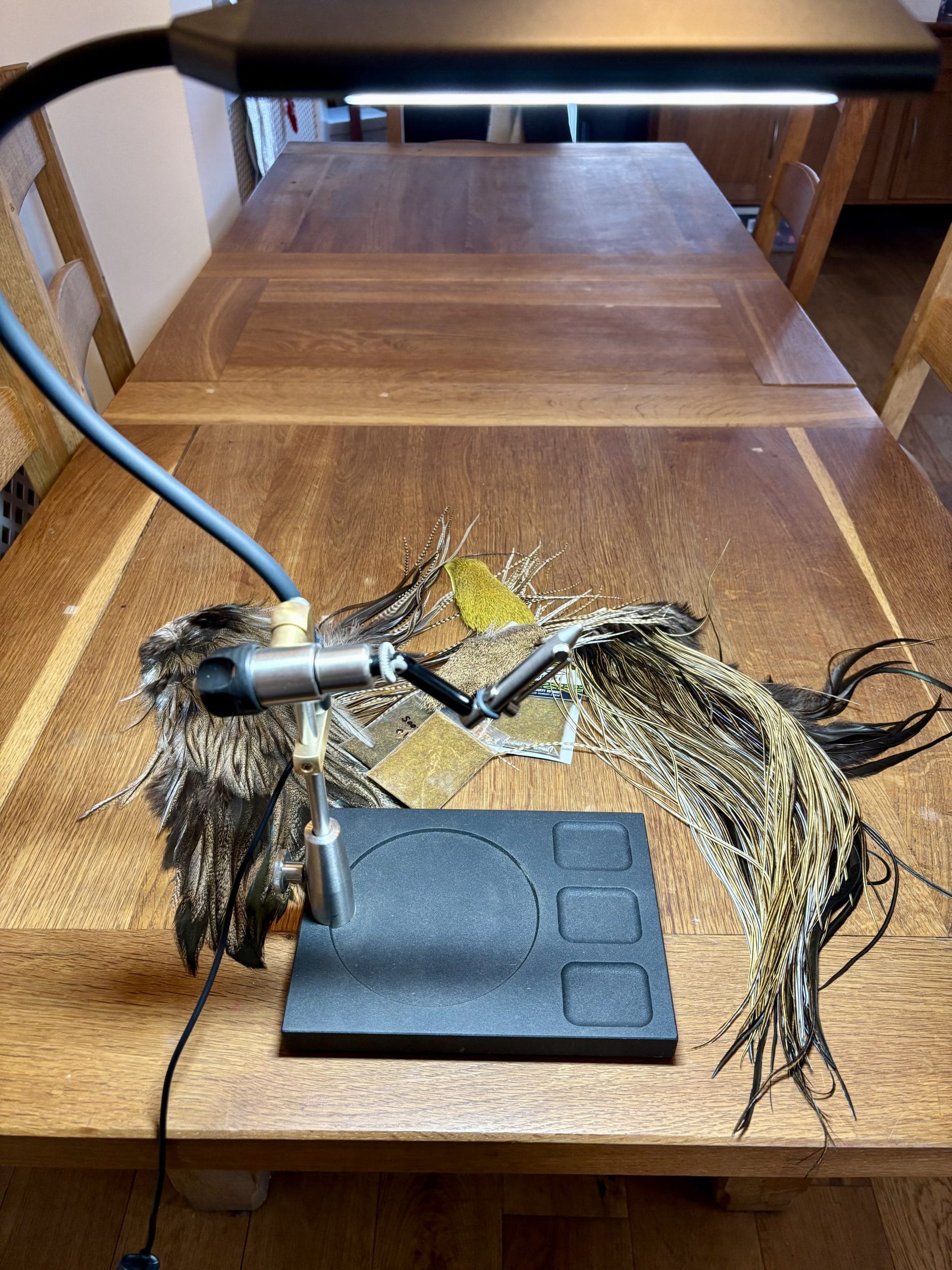 LED USB Powered Fly tying Light - Vice Mounted - Image 2