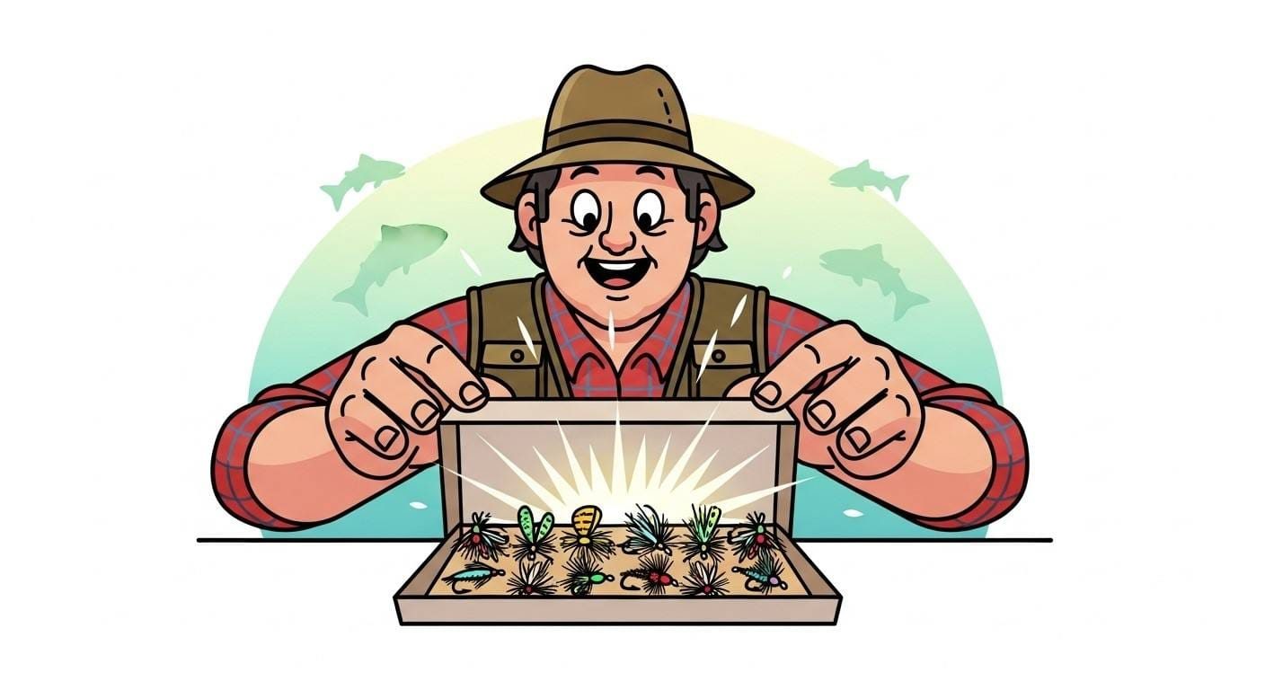 Within the next day or 2 you will receive your Order that you placed. You open your box of delights and see how creative and stunning the flies are then proceed to tell your friends about the website!